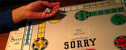 Sorry Board Game