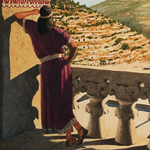 David Saw From The Roof A Woman Bathing