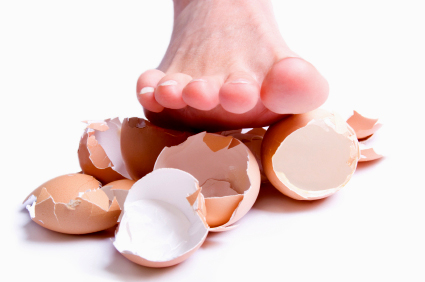 Walking on Eggshells
