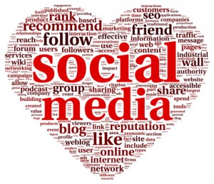 Social Media Heart