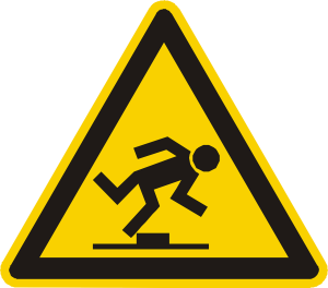 Trip Hazard Sign