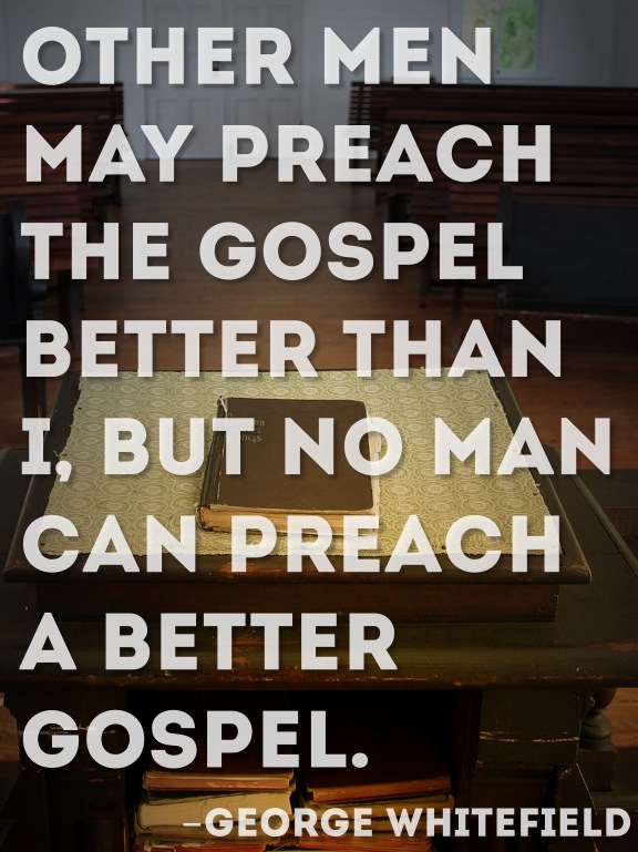 "I preached as never sure to preach again..." (Richard Baxter)