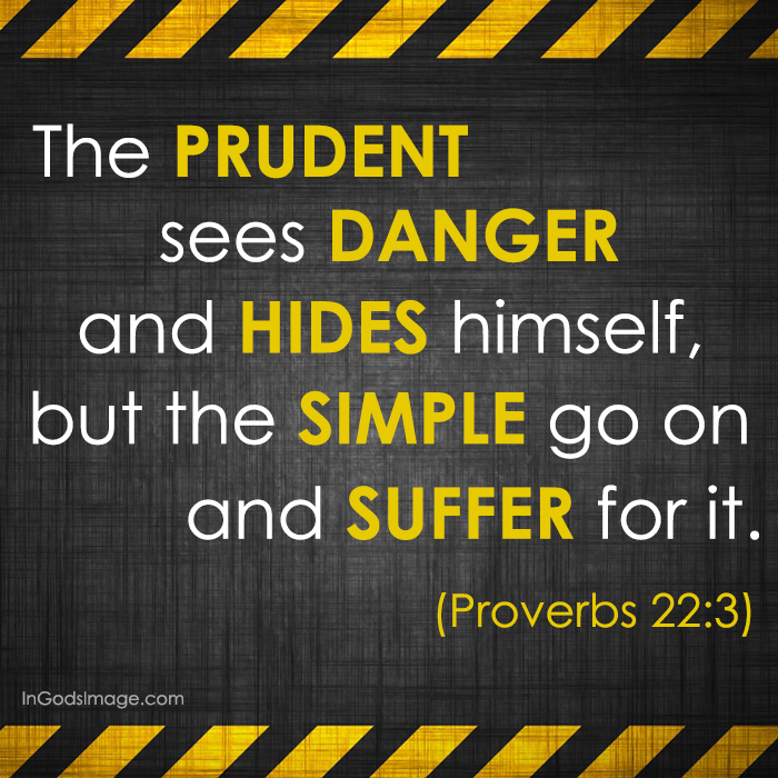 Proverbs 22.3