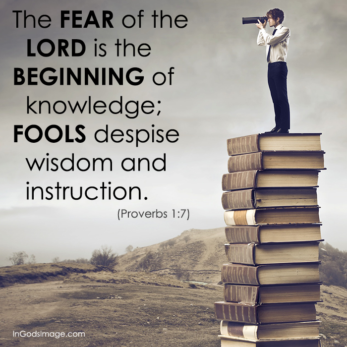 Proverbs 1.7