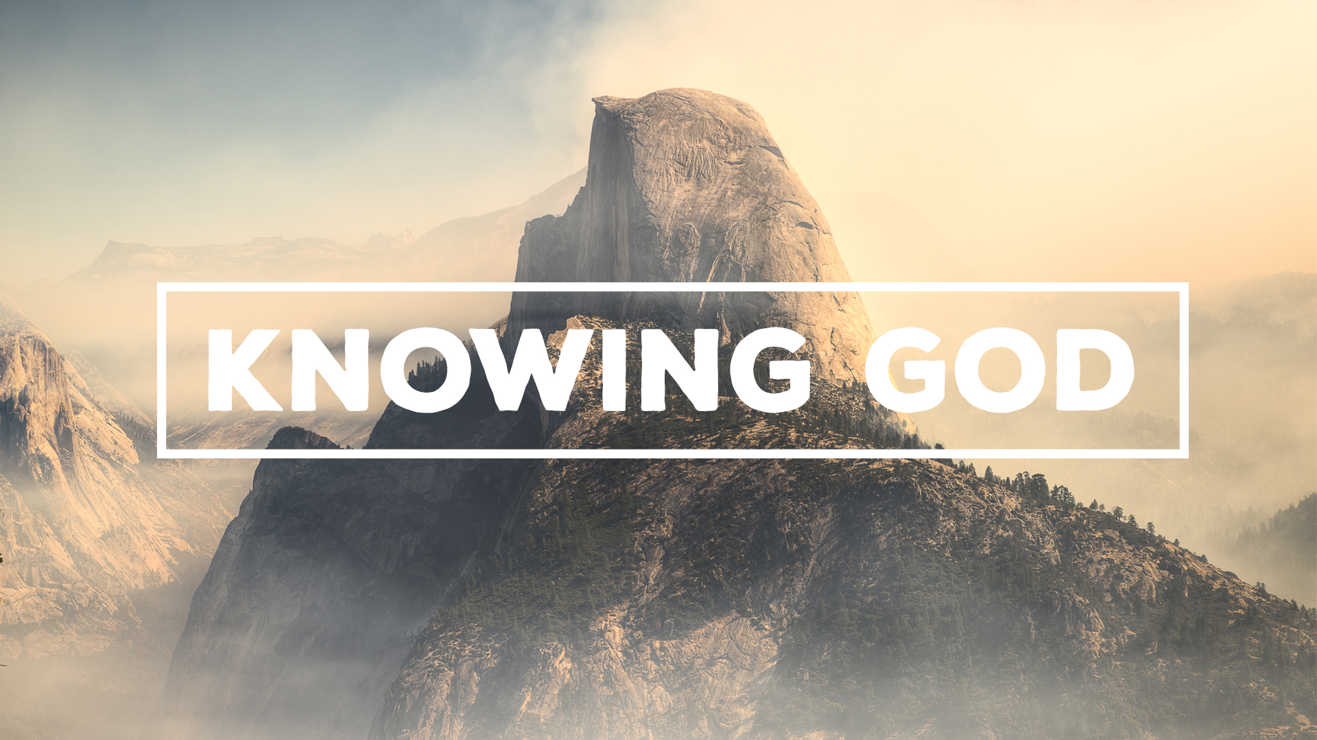 What Difference Does Knowing God Make? – In God's Image